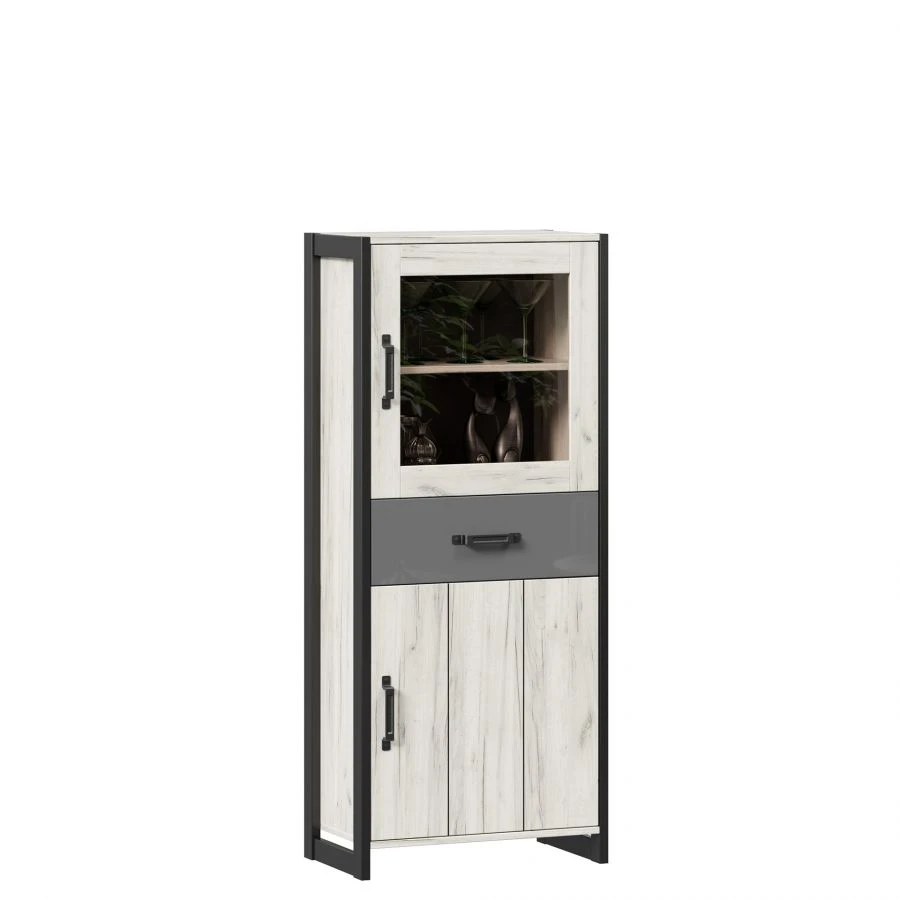 Techno LD.678070.000 Small cupboard (Oak Kraft white )