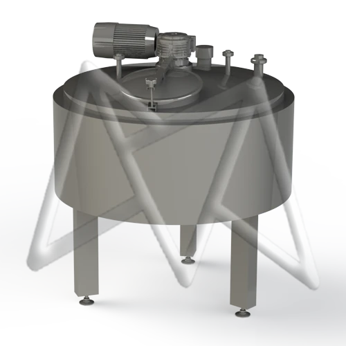 Technological pressure vessel P8-BMO-300 for cooking, sterilisation and disinfection of products