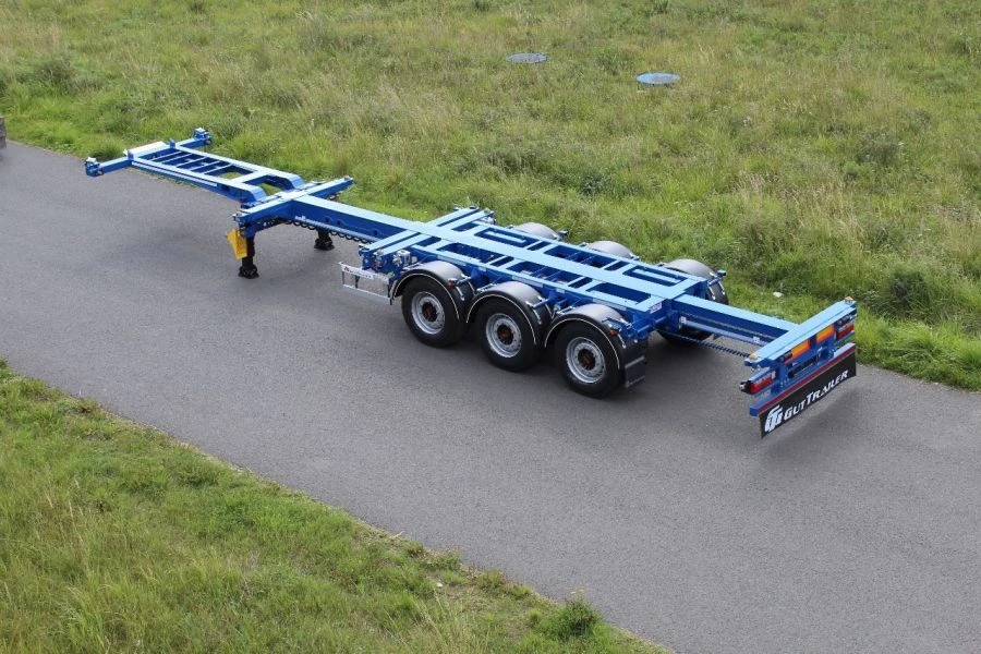 Three-axle container semitrailer, modification CSA-453