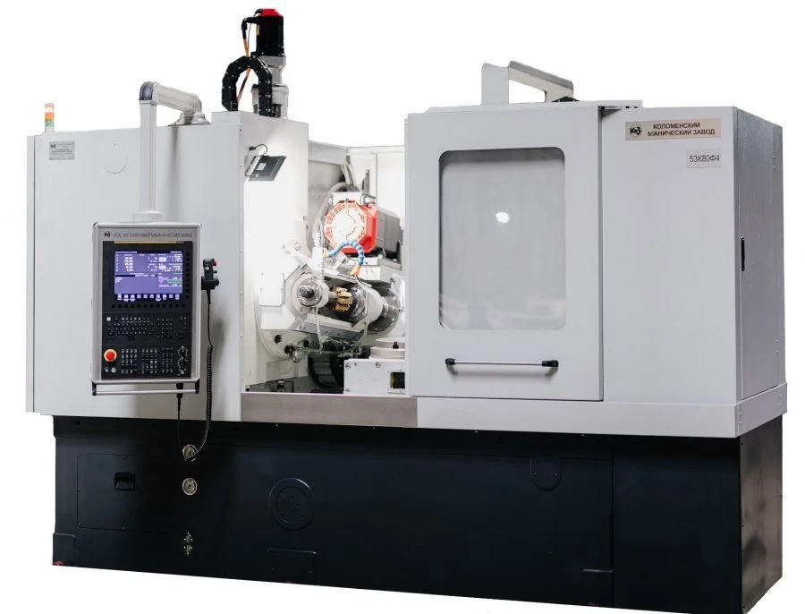 Gear hobbing machine with CNC model 53K50F4 and its modifications