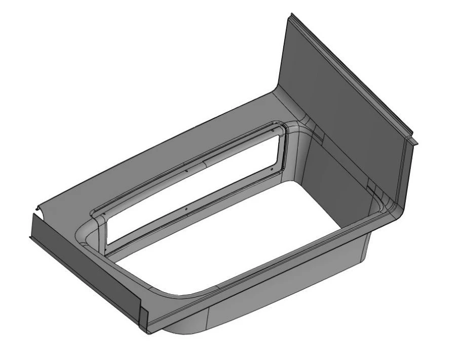 5299-405-5602010 SB Tailgate trim assembly