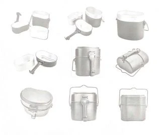 Aluminium wok for food products