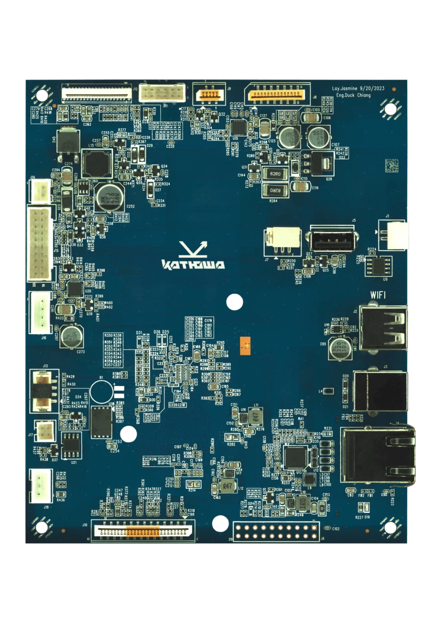 System board (main) Katyusha MV13302, specification TVDP.467923.002 SP