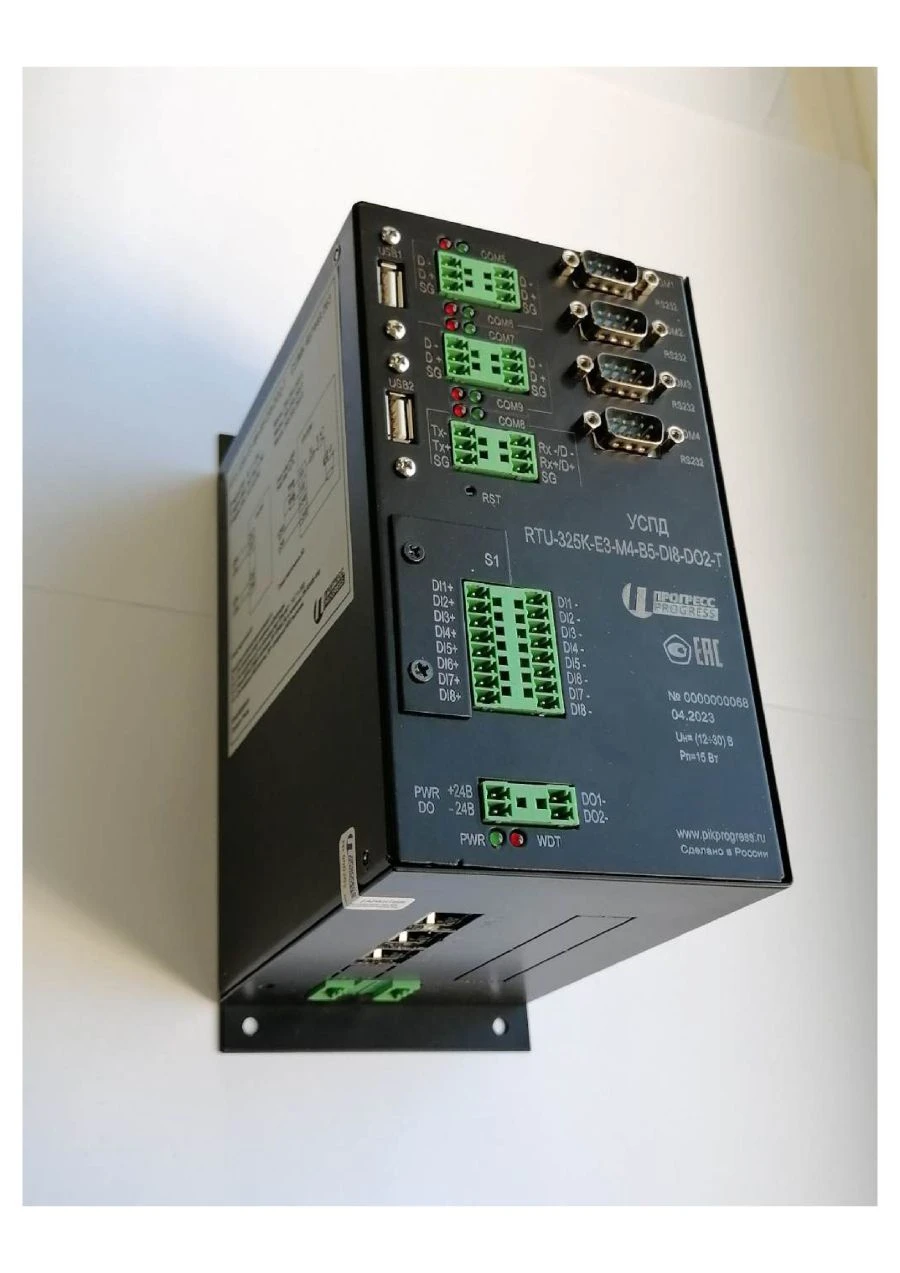 Data acquisition and transmission device RTU-325K-E3-M4-B5-DI8-DO2-T
