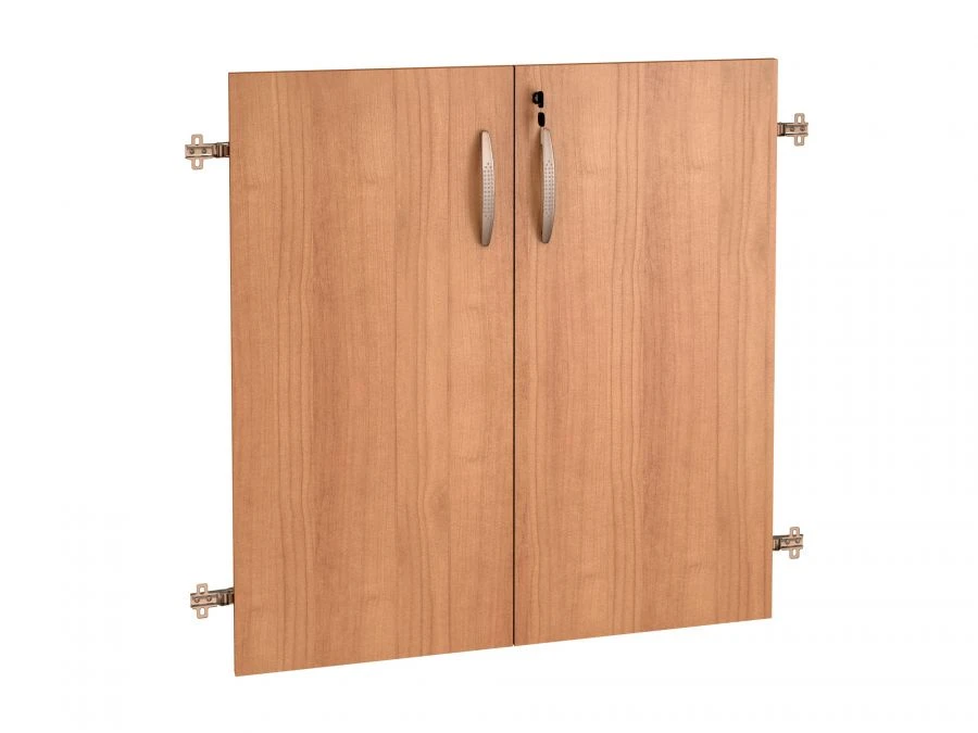 Furniture doors LDF of 2 sections with lock "Alpha 61".