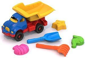 Sand Set No. 5 (big truck "Space", 3 moulds "Sea Mix", scoop, rake)