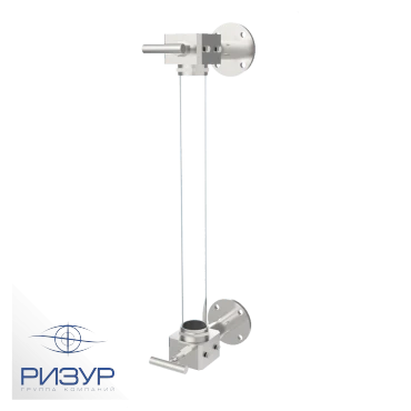 Bypass level indicators with sight glass RIZUR-NBK-GLASS-C series