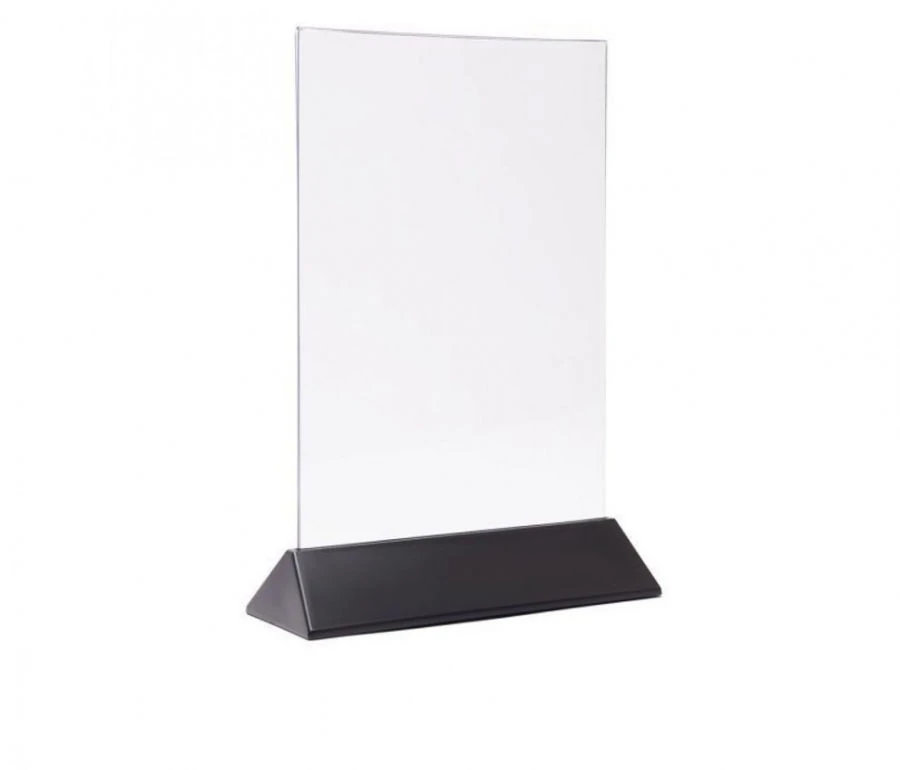 Desk stand for information placement