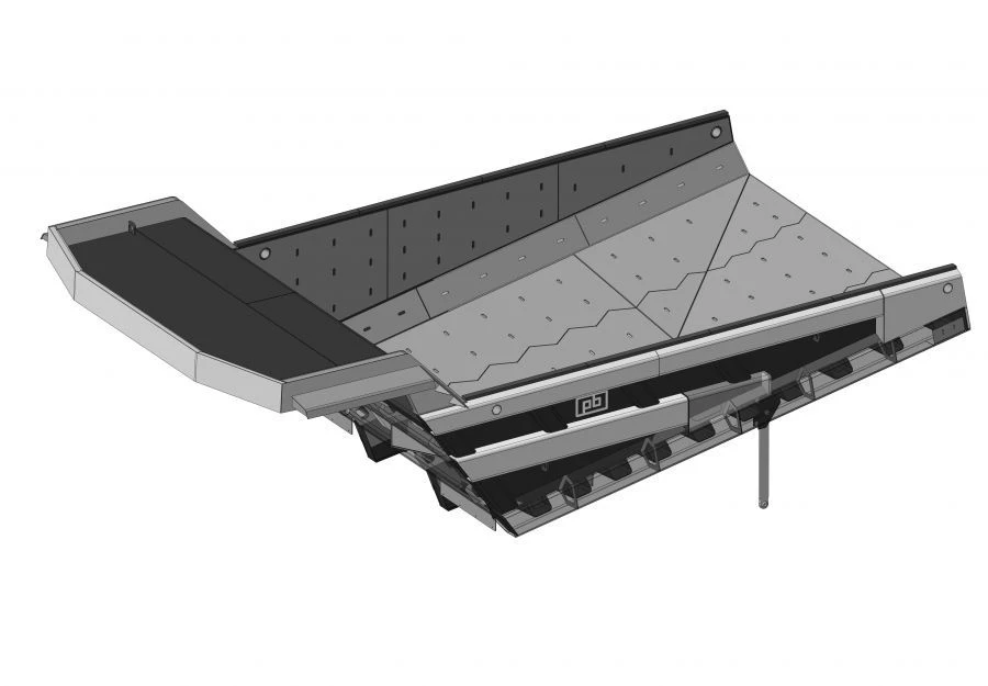 Tipper body CAT777.KVZ-90T-52R(3)-FT