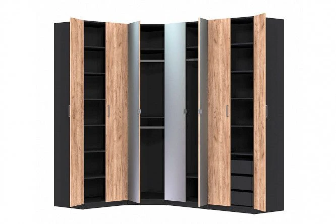 Wooden wardrobes for bedroom
