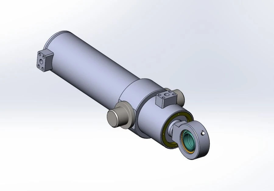 Hydraulic cylinder of ripper Liebherr-Components AG 160.80x600 URST.306416.010