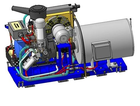 Compressor rotary screw compressor unit AKRV 3,2/10-1000 U2 M2