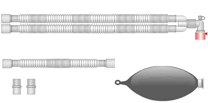Respiratory devices for joint use with anaesthetic and resuscitation equipment, version: a