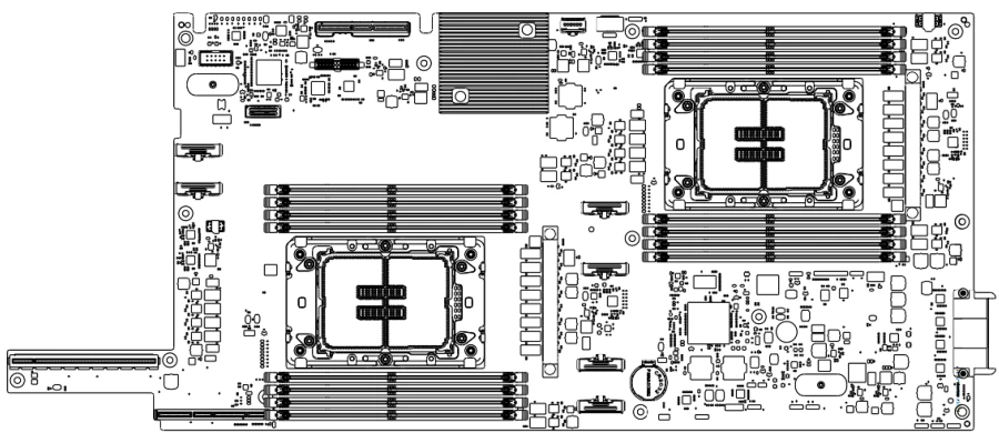 ETDR.468364.002 Motherboard 2U2N MBDX86