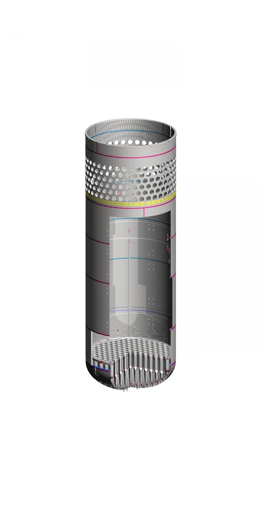 Reactor vessel inner shaft