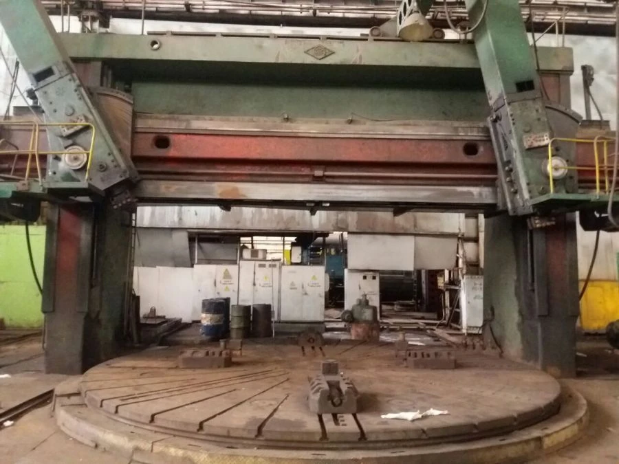 Overhaul of 1580L model lathe-carousel lathe