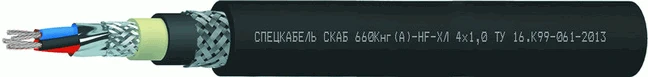 Universal cable for instrumentation and control equipment SKAB 660Kng(A)-HF-HL