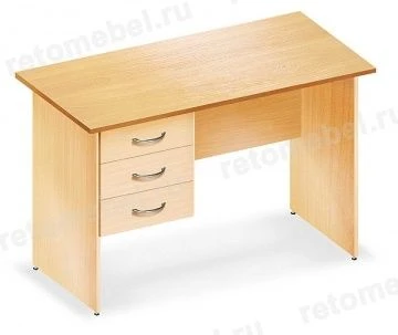 Single desk (3 drawers)