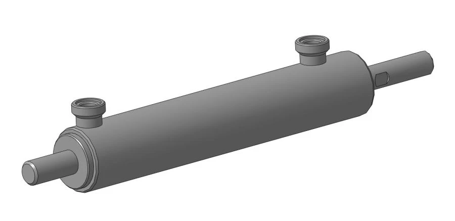 Hydraulic cylinder EDTsG 50.22x225.000