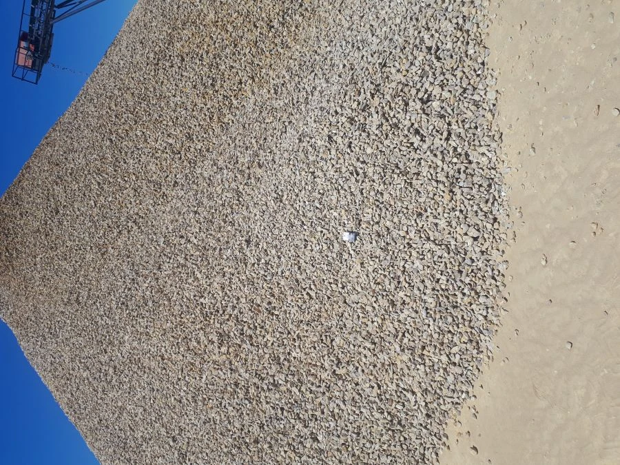 Crushed stone from sandstone of fraction 10-40
