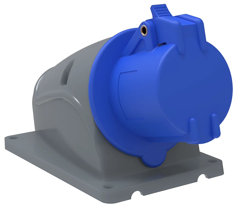 PSN11-016-3 Stationary socket SSI-113 16A-6h/200-250V 2P+RE IP44 MAGNUM IEC IEC