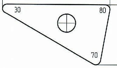 Template angle gauge, article no. 322.033