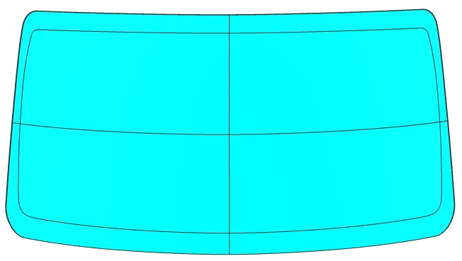 GAZ Business windscreen (colour C+C) Code 00531LFW00001