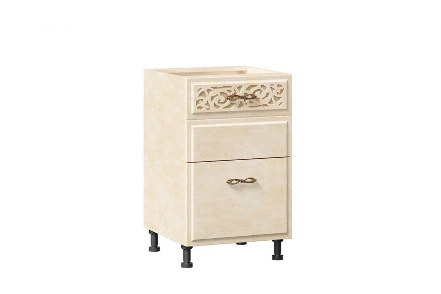 Type 4 LD.270120.000 Kitchen cabinet 500 with 2 drawers body (Rustica )