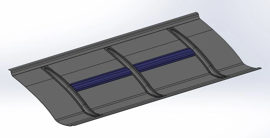 6241-03-5702012 SB Roof panel assembly