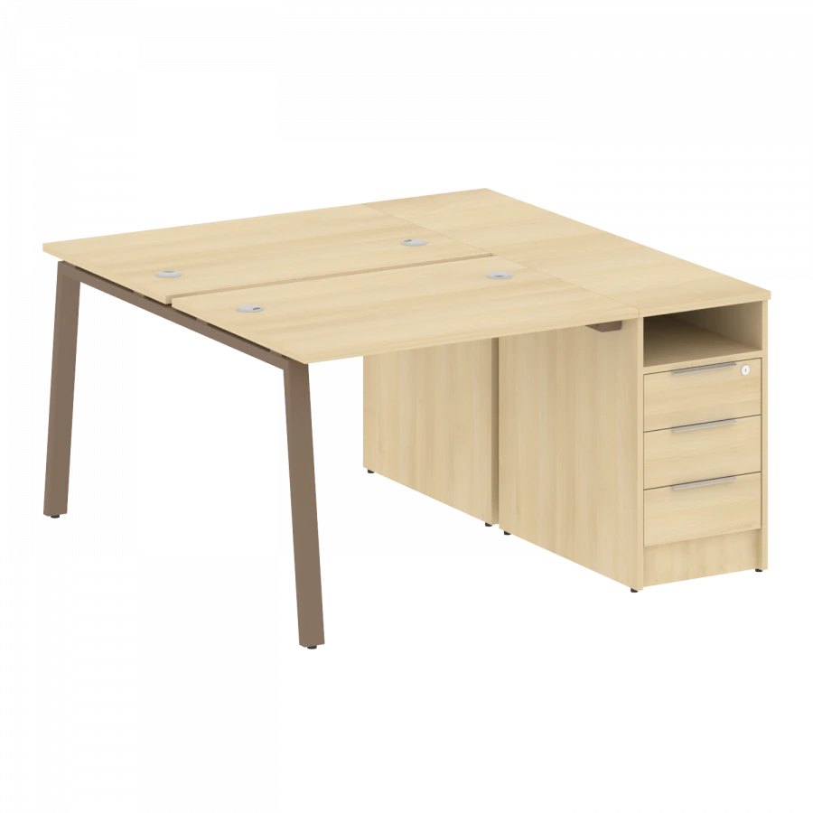 Metal System series metal-framed tables