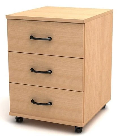 Roll-out office cabinet