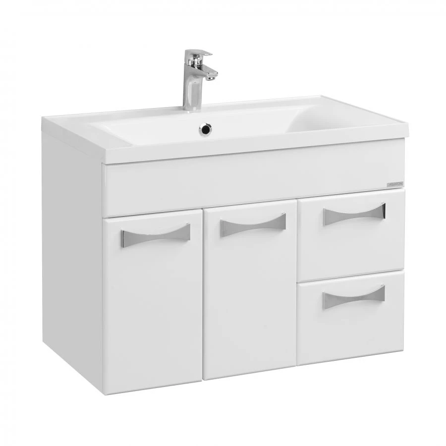 Cabinet under sink Aquaton Dior 80 white 1A167801DR01.A167.8.01D.R01.0
