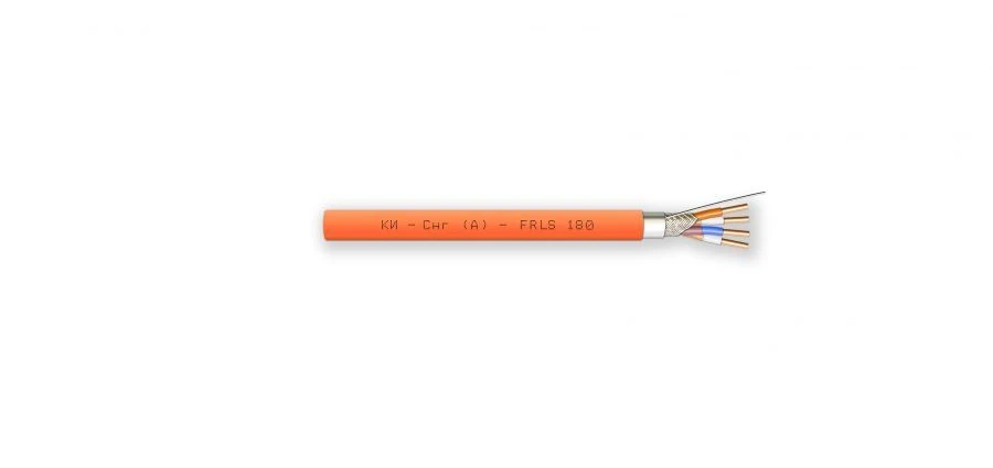 Fire-resistant cable with twisted pair of cores of KI-Cng(A)-FRLS brand 2x2x1,37 mm