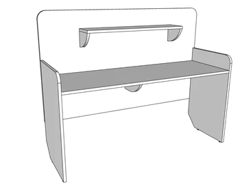 Ribbon table