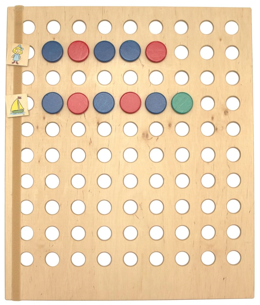Playing board "Words and Numbers"
