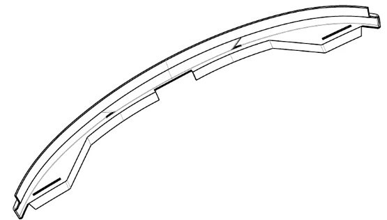 S.15M-11.10.504 Bonnet insert 15M
