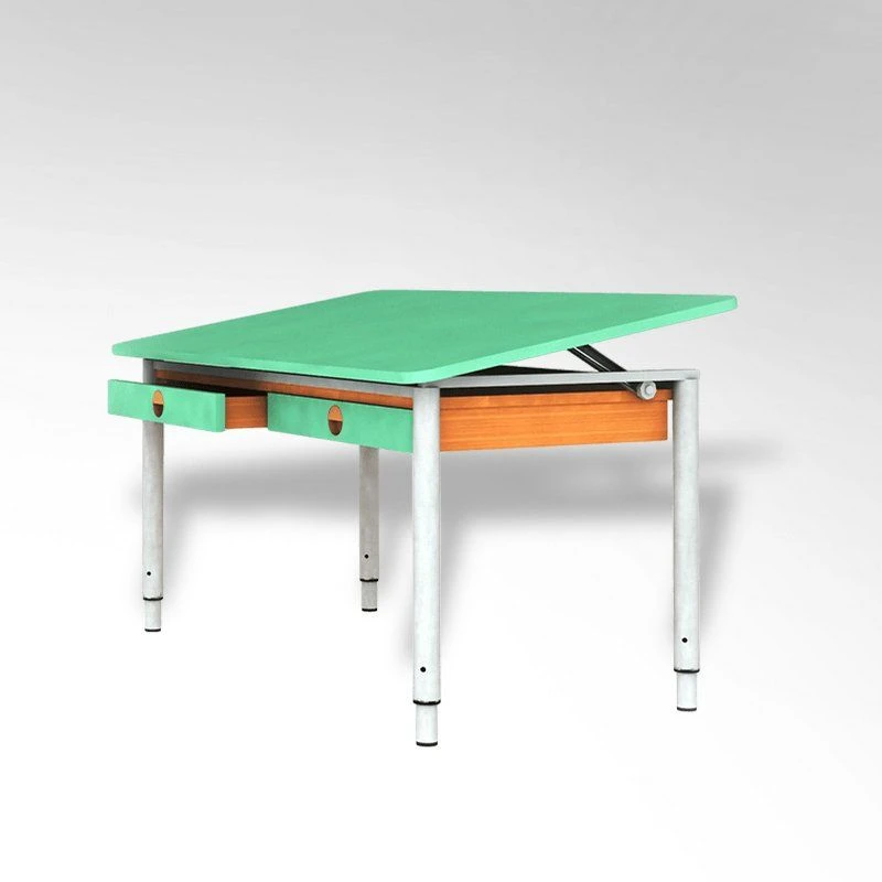 Transformer Adjustable Desk with Drawers, item 30005