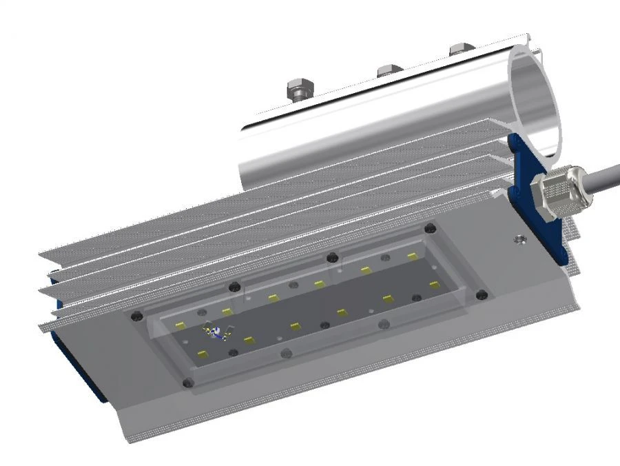General purpose stationary LED luminaire SU-250-60-8000-C(P) 60W, 8000lm, IP66, BCC "D", console