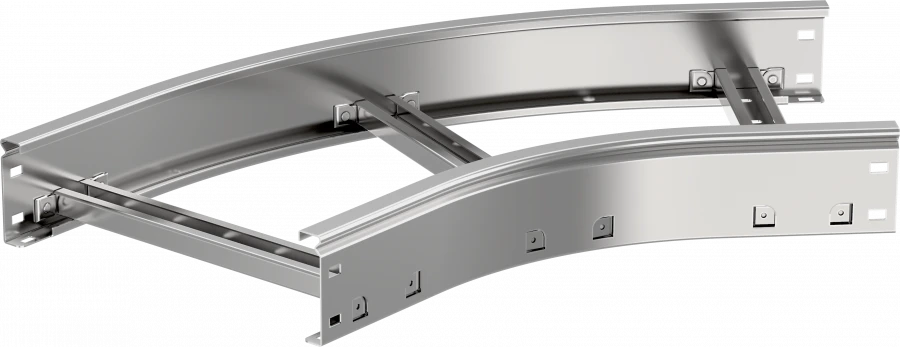 CPG04-4-45-080-500 Ladder turn LESTA 45grade 80x500mm R300 IEK