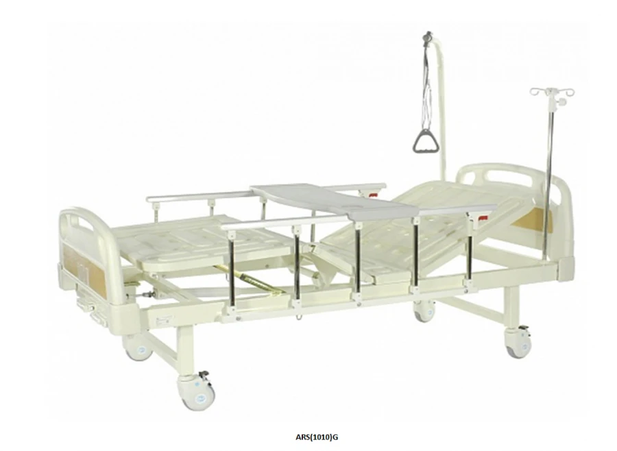 Medical functional bed with adjustment on MET comb, version ARS(1010)G