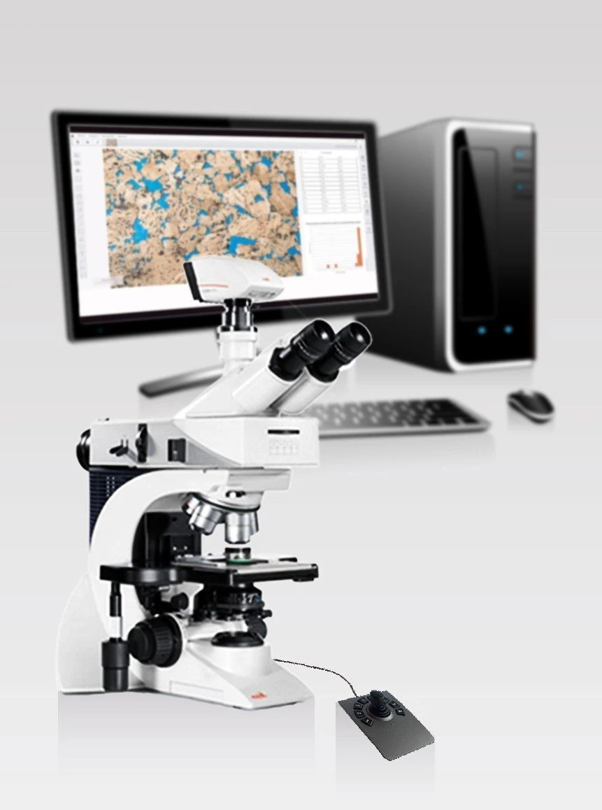 AXALIT system for analysing microstructure of objects
