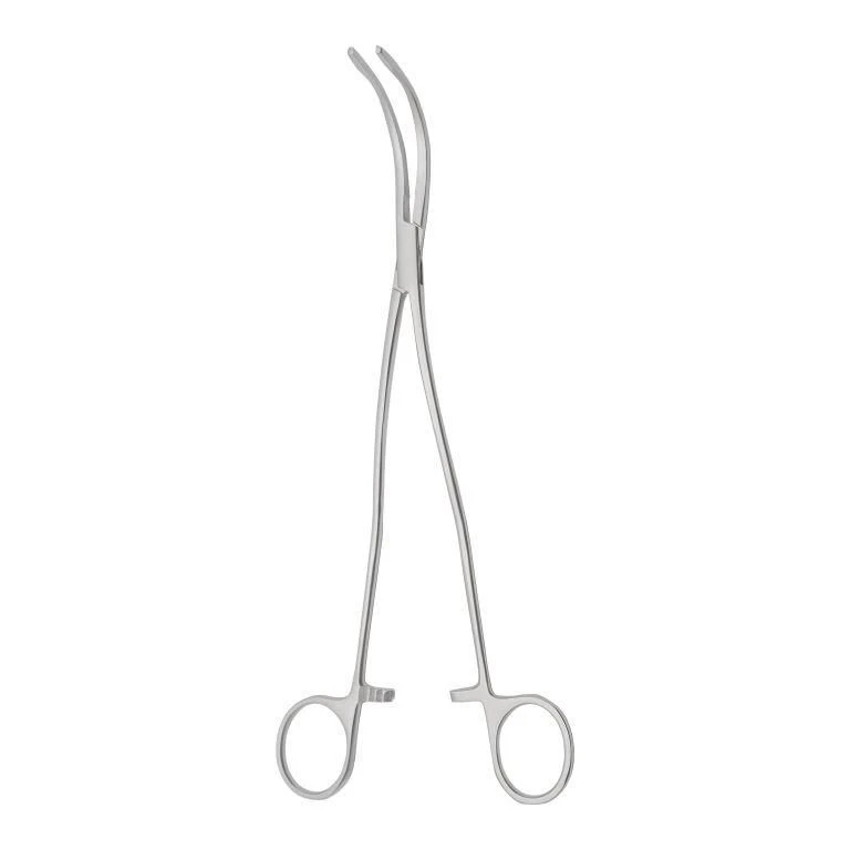 TZ-01-338-22 Dissector No. 4 with curved handles with cremalier, 220 mm