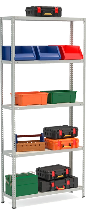 Metal shelf reinforced shelving unit model STF Shelf 1035-2.2