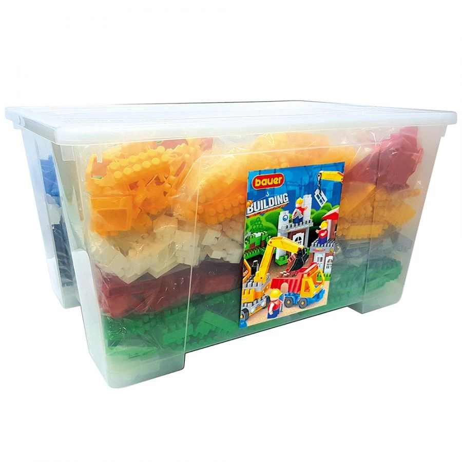Constructor Bauer "Construction" (in container 130 l, 15 instructions, thematic stickers)