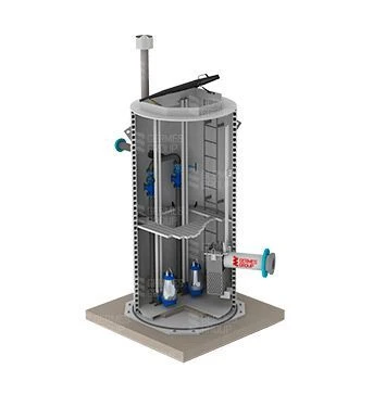 Complete sewage pumping stations Hermes Group