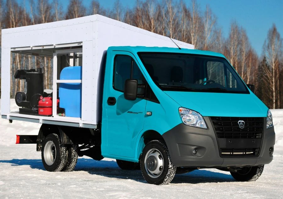 Veterinary disinfection unit VDU-A2 on GAZ chassis