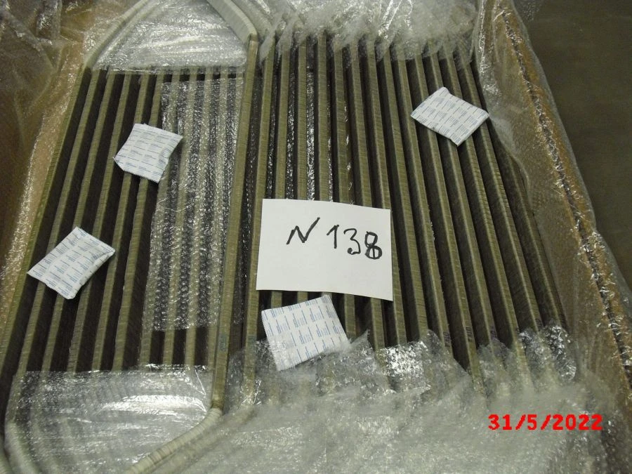 Set of stator sections for electric motor DAZO 12-17-64-1091 (power 800 kW, voltage 6000 V, rpm 600 ) by RESIN technology