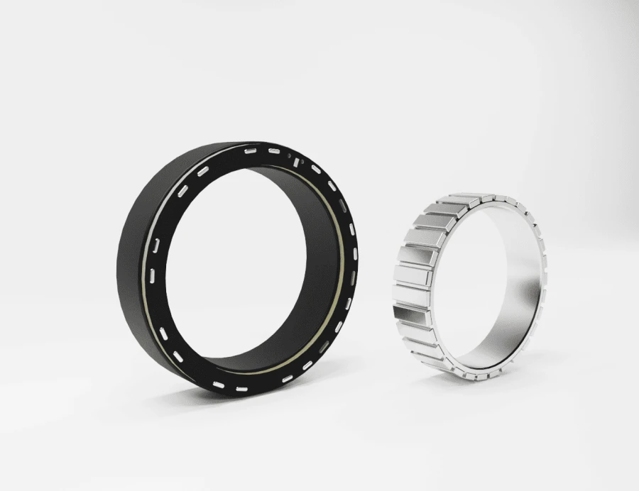 Permanent magnet permanent magnet synchronous collectorless electric motor AT Drive 47x08T