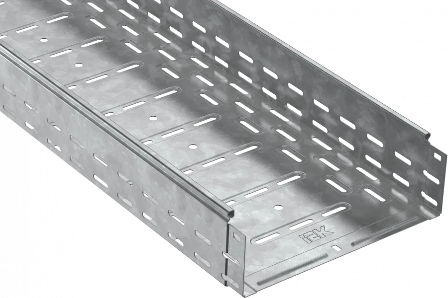 CLP10-100-400-3-M-HDZ ESCA Perforated tray 100x400x3000 HDZ IEK