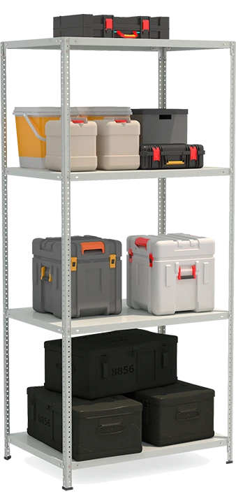 Metal shelf reinforced shelving unit model STF Shelf 1074-2.2